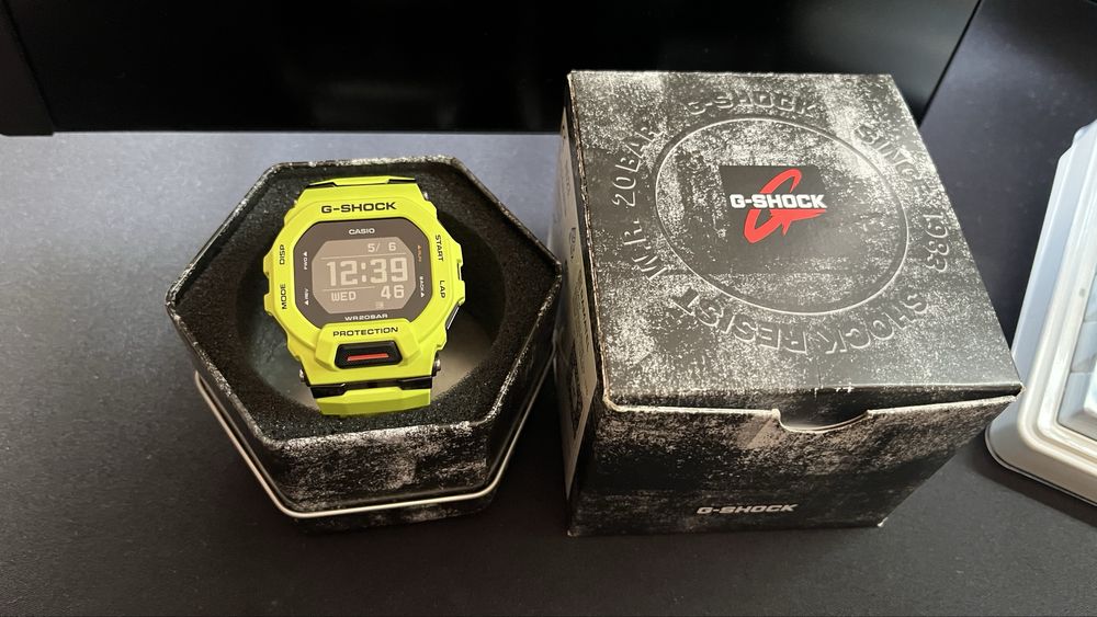 Часы кварцевые CASIO GBD-200-9 полимер