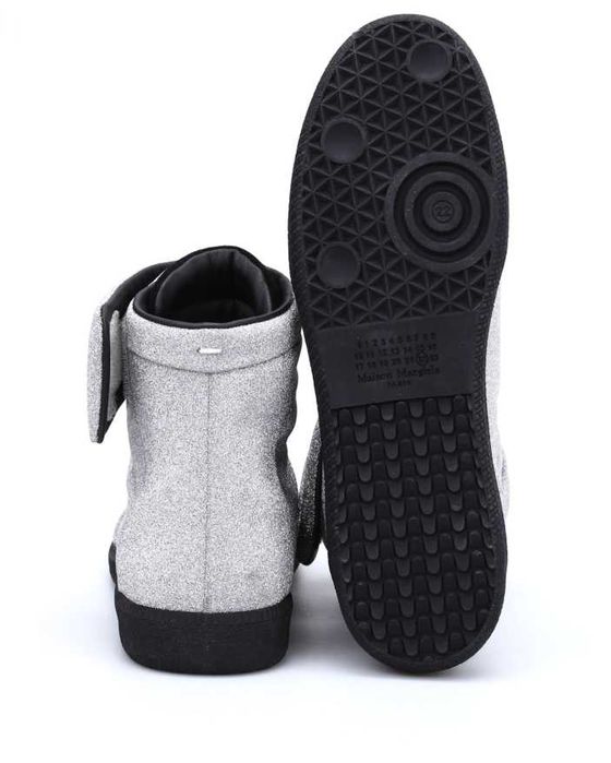Maison Margiela Future High Top White Glitter