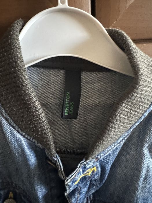 Джинсовая куртка унисекс benetton