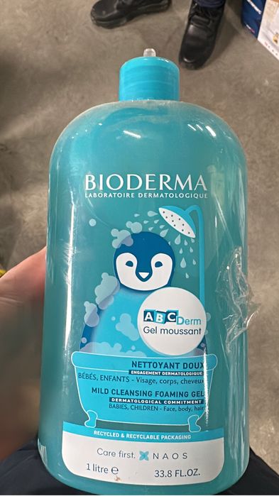 Vand gel spumant bioderma