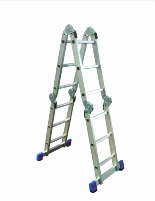 Scara profesionala, multifuncțională 4x3 trepte din Auminiu NOUĂ