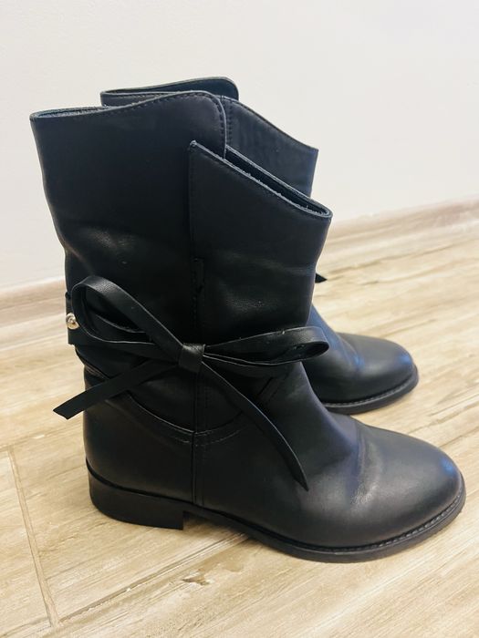 Дамски боти естествена кожа