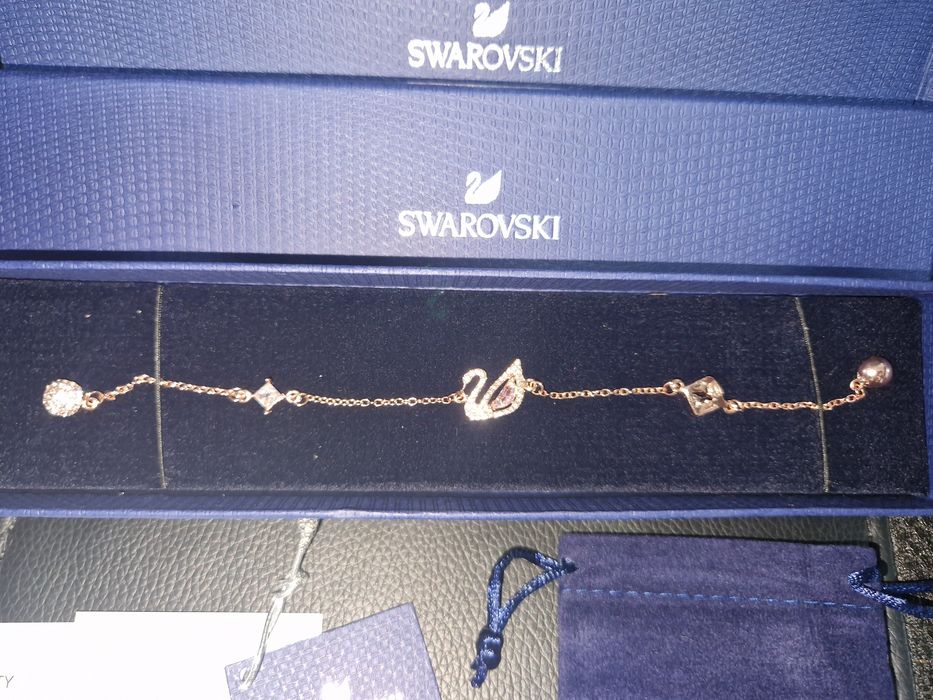 Bratara  Swarovski Swan