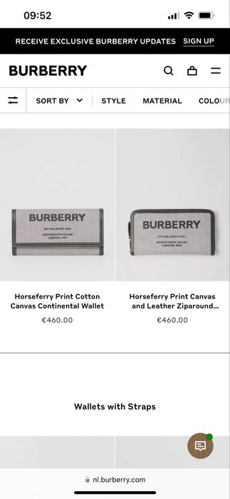Portmoneu Burberry