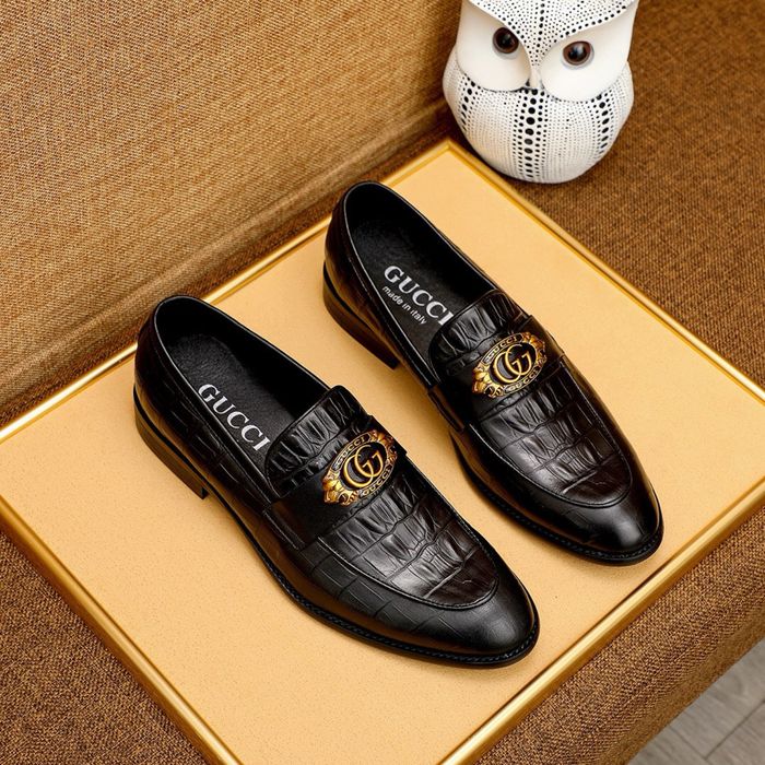 Бизнес обувки  Gucci телешка кожа!