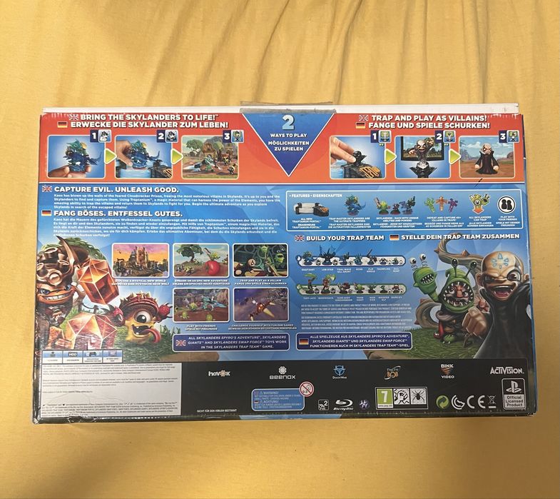Skylanders Trap Team Ps4 Full Box