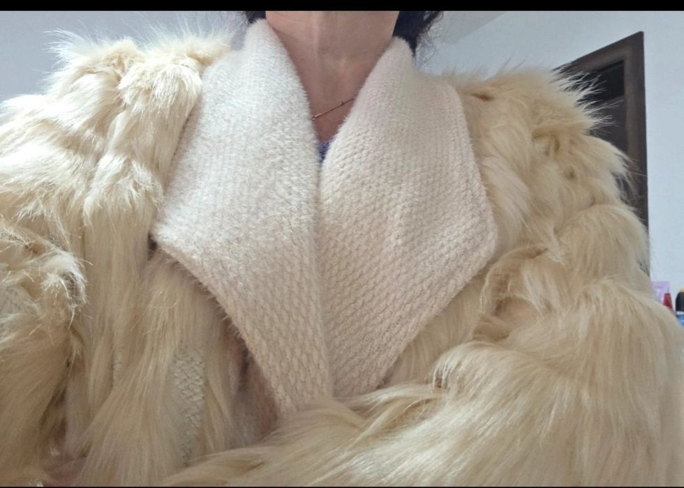 Sacou din bumbac cu blanita