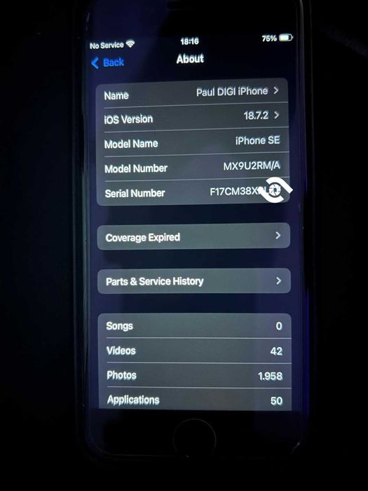 iPhone SE (2020) incarcator priza cutie originala