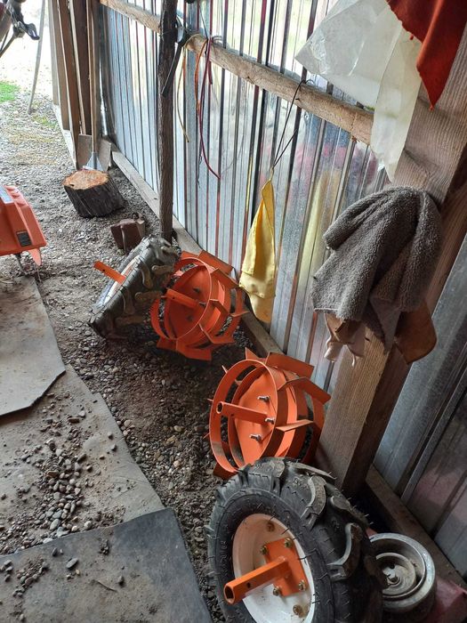 Motocultor RURIS 732 ACC cu remorca 450S + accesoriu tractat navigator