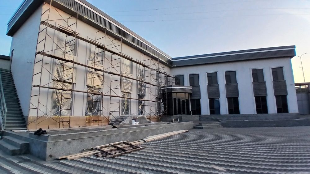 Travertin master ustalari samarqand