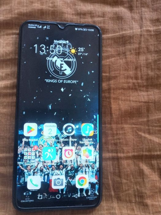 Honor x6 64gb tiniq holatda, ideal karobka dokument bor,