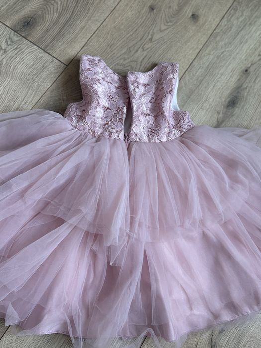 Платье розовое. Размер 98