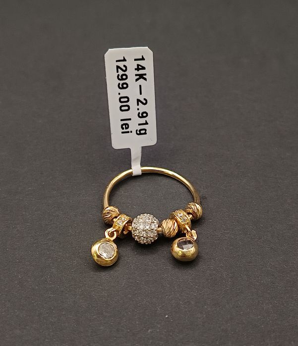 Inel damă Aur 14k /585.  2,91gr