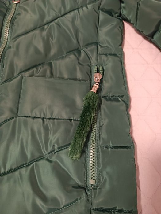 Fâș lung Kotton verde pădure