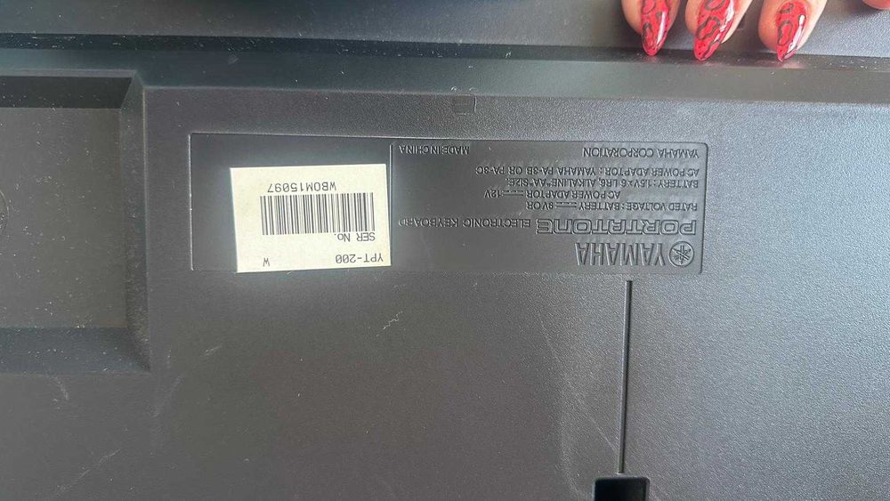 Yamaha YPT-200 pian digital orgă cu stativ