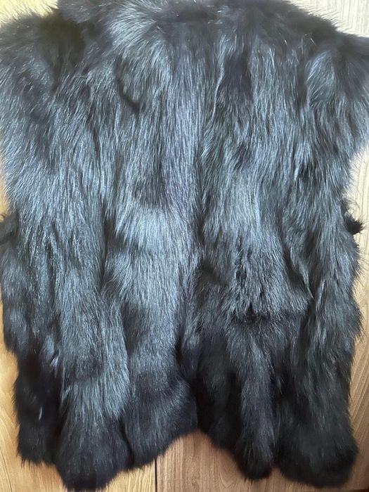 Vesta de dama , Casa de blanuri Mg , Blana Naturala