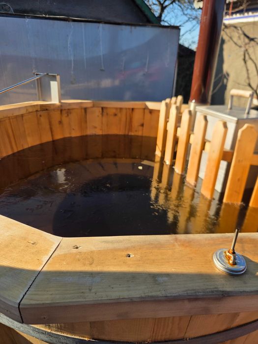 Ciubar din lem si soba 4 5 persoane