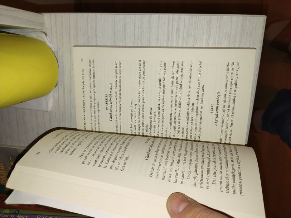 Vând carte, bunele maniere în 365 zile