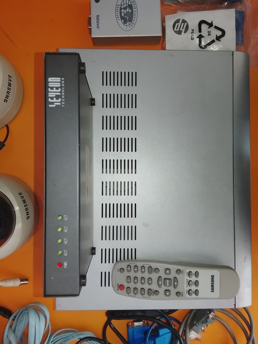 Камеры видеонаблюдения и видиорегистратор