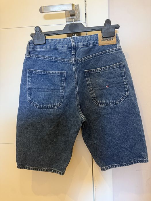 Оригинални дънкови бермуди Tommy Hilfiger 164 см