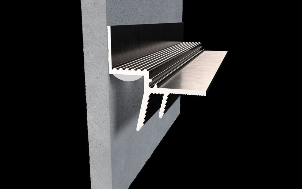 Теневой алюминий профиль (гипсокартон)