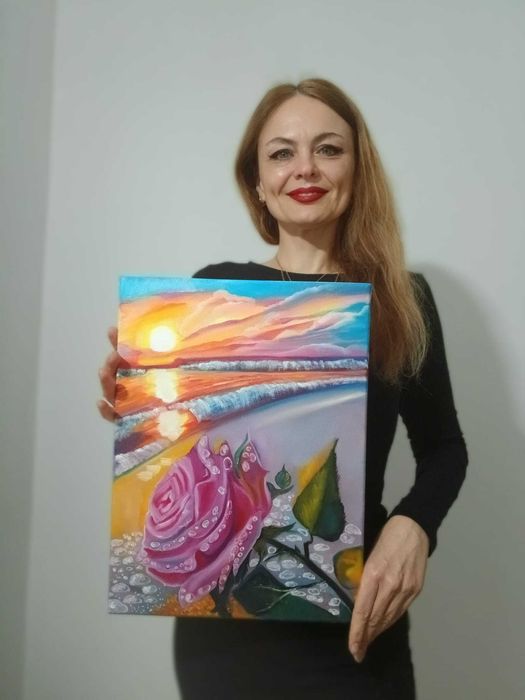 Vând un tablou superb pe pânză