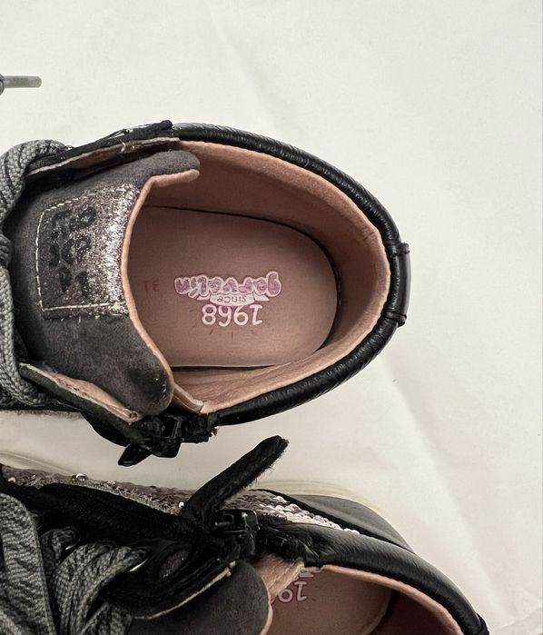 Брендовые детские ботинки кеды для девочки Garvalin Испания.