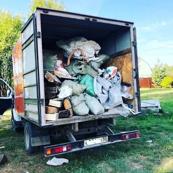 Вывоз мусора, строительный, хлам