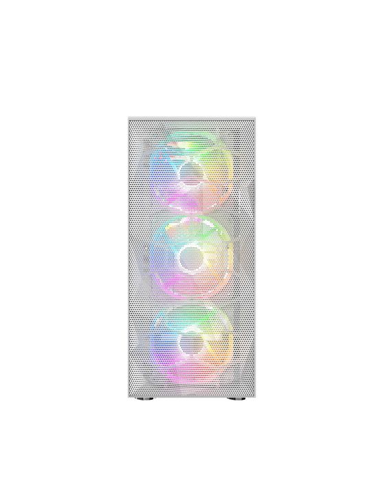 { Montech X3 Mech +6xCooler RGB White корпус для ПК (240mm)