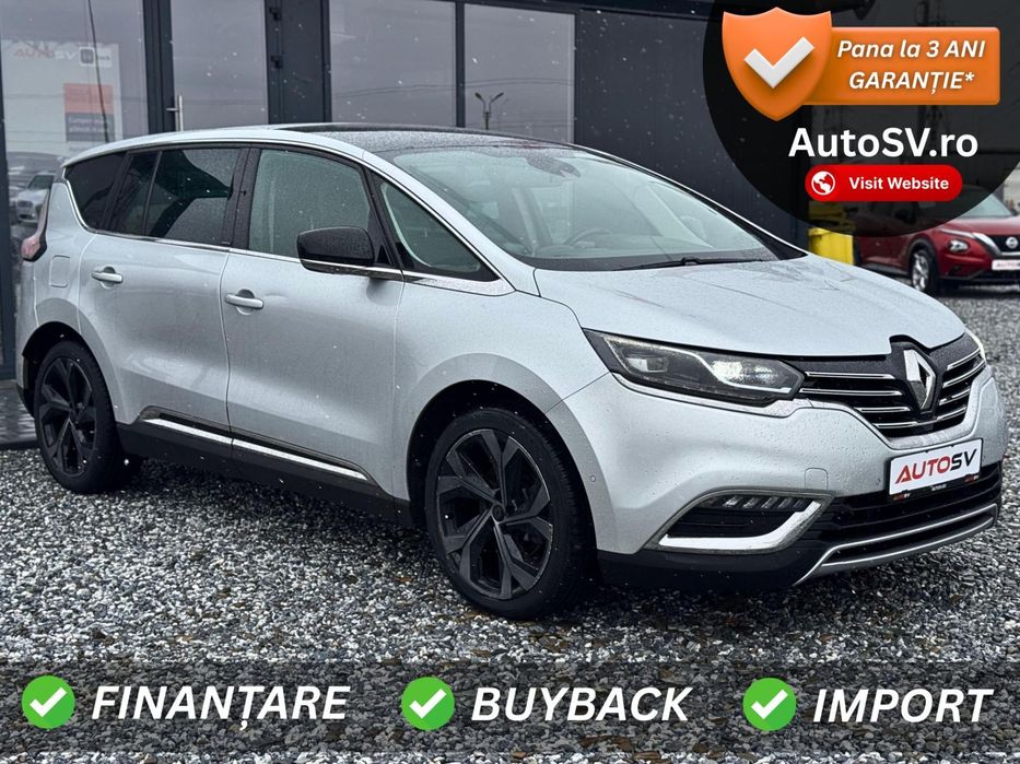 Renault Espace 1.6dCi Automat - 7 Locuri / 4Control / Masaj / Trapa / Jante 20" /