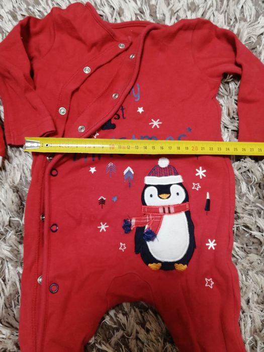 Коледни и Новогодишни костюмчета за бебчета до 18 месеца+ПОДАРЪКчорапк