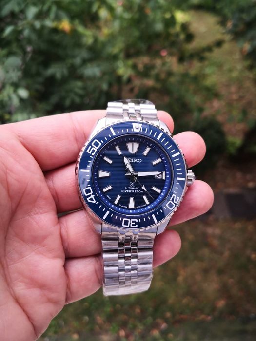 Ceas automatic Seiko Mod Luxe  Prospex Diver's 200m bratara metalica