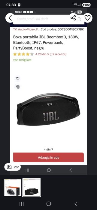 JBL boombox 3 180w