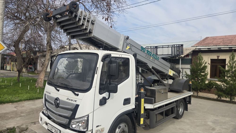 Новый автолифт Foton + KEEYAK 32м | Yangi Foton avtolifti