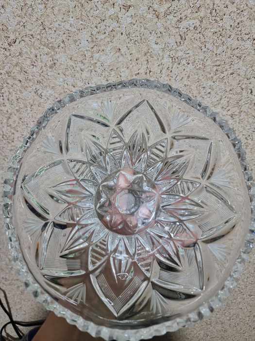 Ваза хрустальная