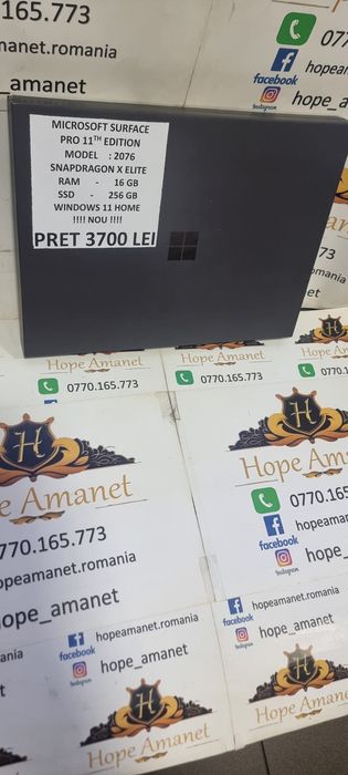 Hope Amanet P6 Tableta Microsoft Surface pro 11th Edition