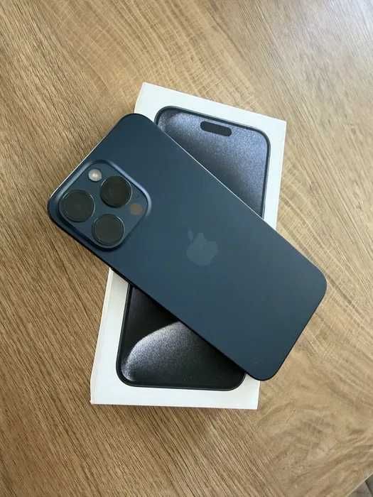 iPhone 15 Pro Max 256GB – Blue Titanium