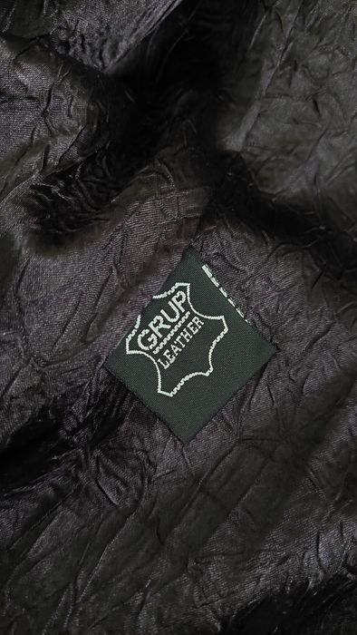 Черно кожено яке от естествена кожа XS/S