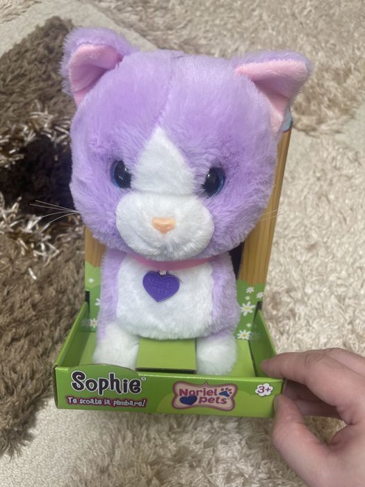 Jucarie interactiva plus Noriel Pets - pisica Sophie