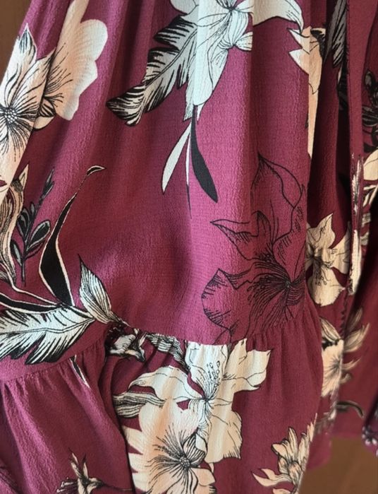 Rochie de zi cu flori