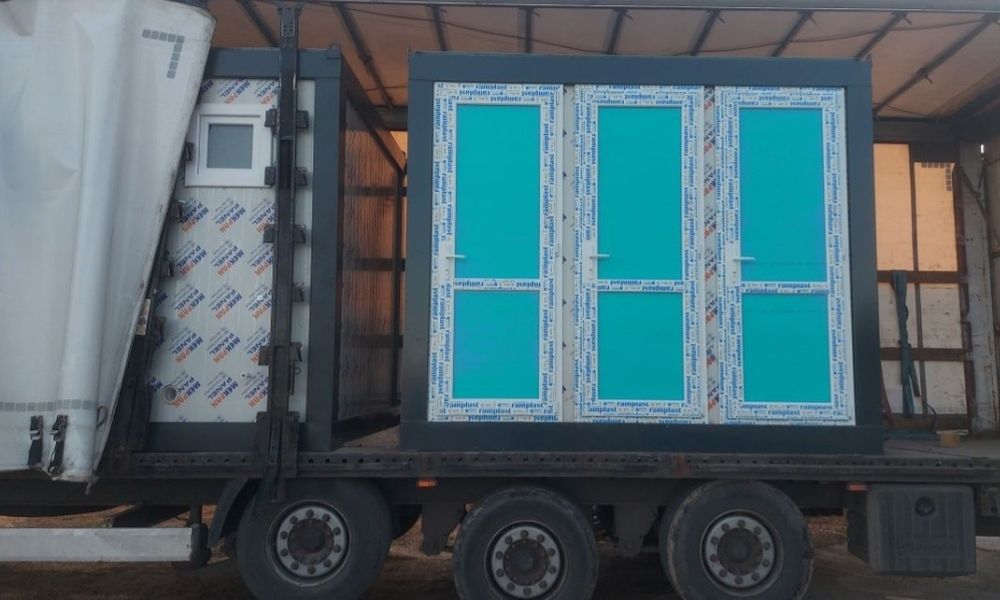 Vand containere modulare