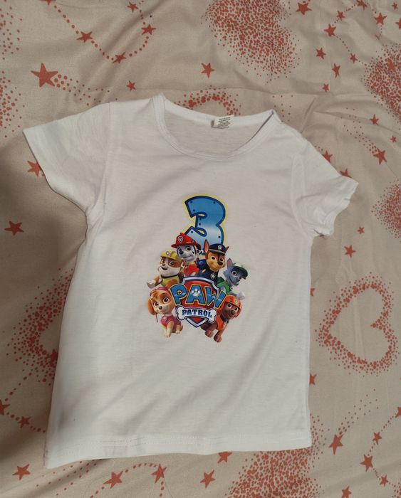 Пес патрул, Празничен сет на тема Пес патрул, Тениски за цялото семейс