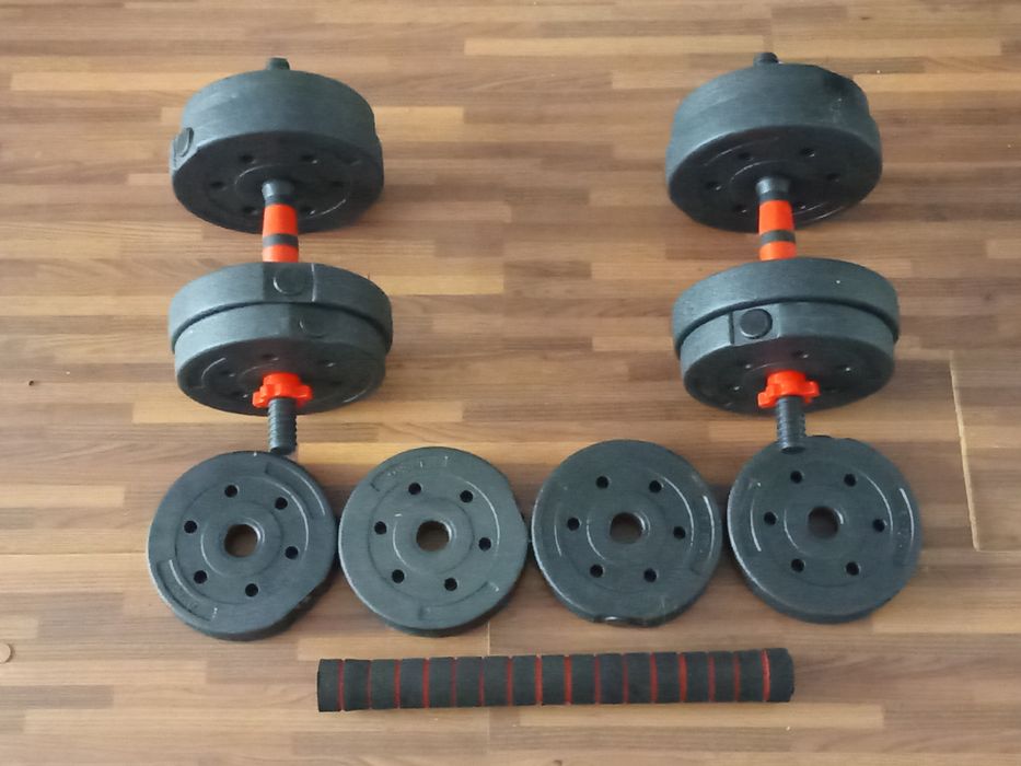 Vand set de gantere cu bara extensibila