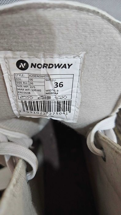 Коньки фигурные белые