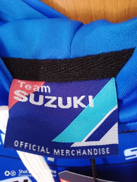 Suzuki Moto GP суичър с качулка и ветроустойчив суитчер със цип