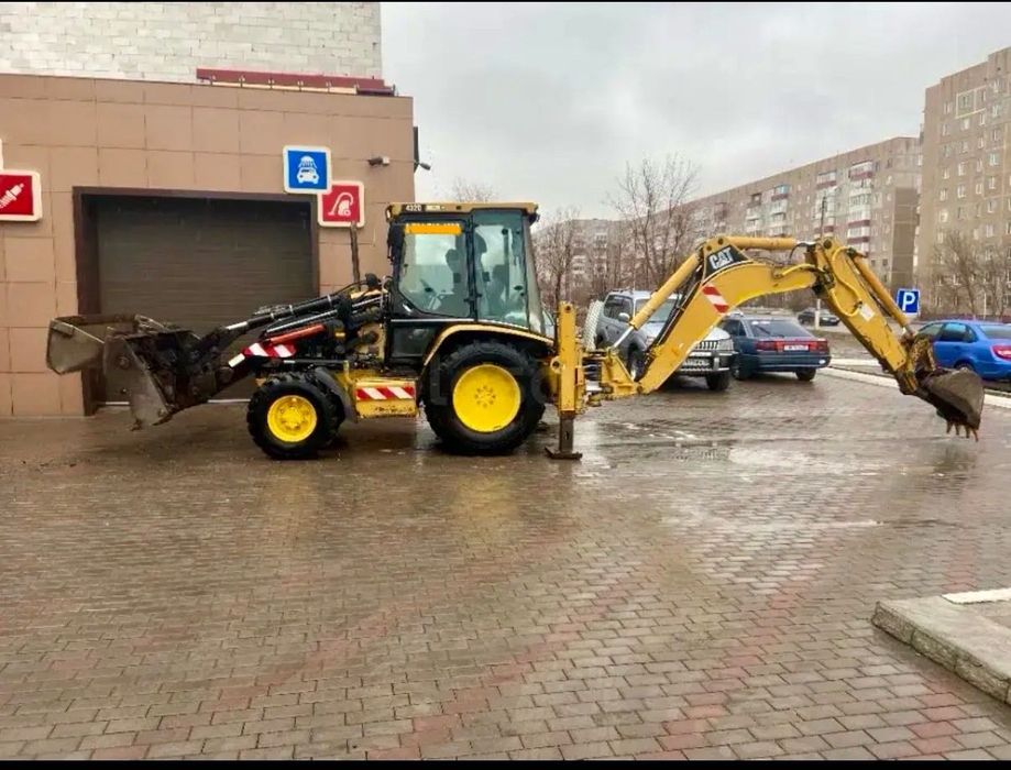 Услуги экскаватора погрузчика, 3 в 1