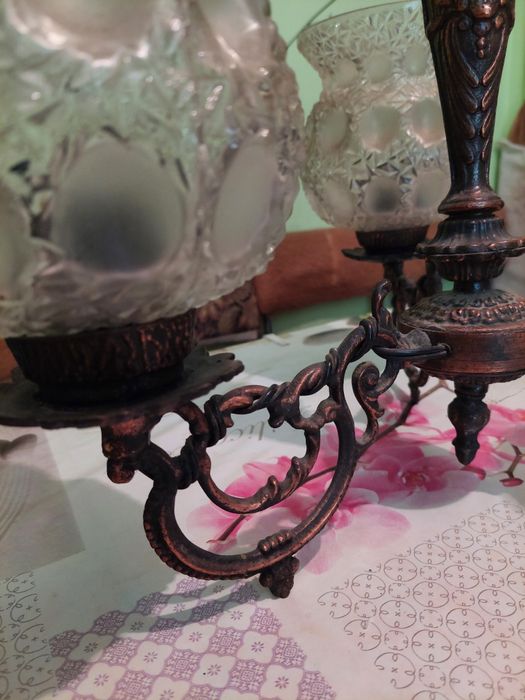 Абажур от ковано желязо