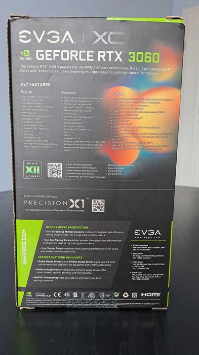 RTX 3060 12GB EVGA – КАТО НОВА, 7 месеца ползвана + Оригиналната Кутия