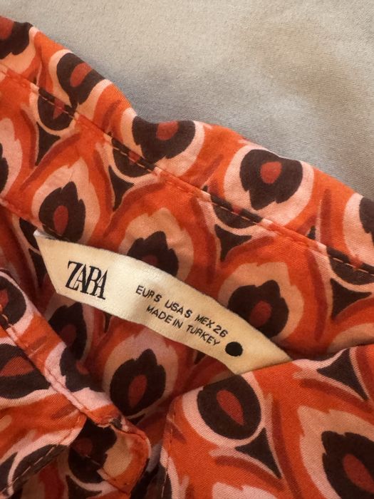 Рокля Zara/ Зара - 100% памук, цветна