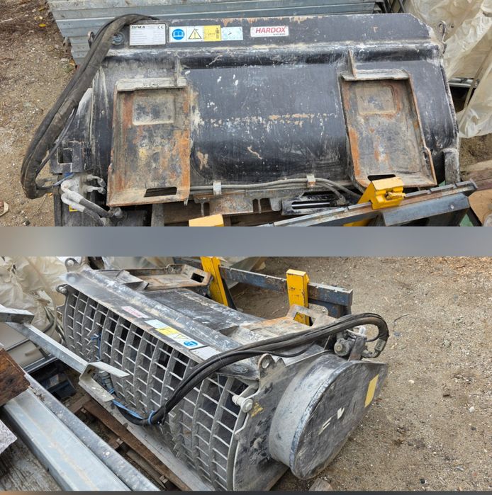 Cos MANITOU  Picon buldoexcavator  rampe cupa  malaxor  lama zapada